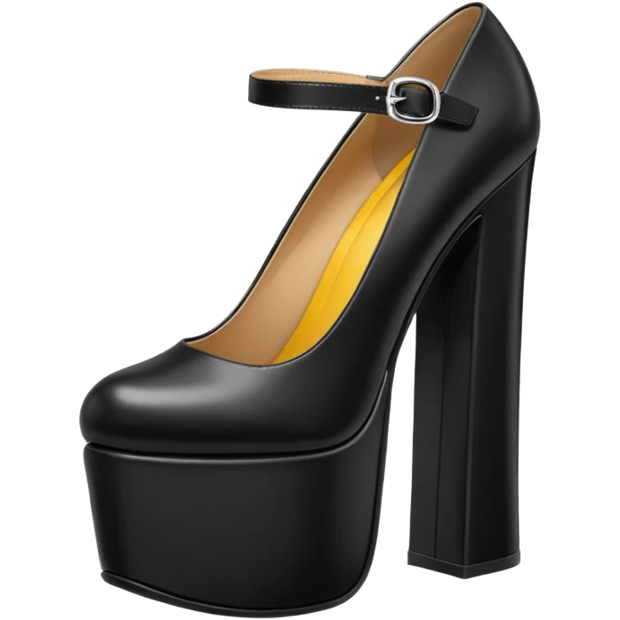 platform heel emoji