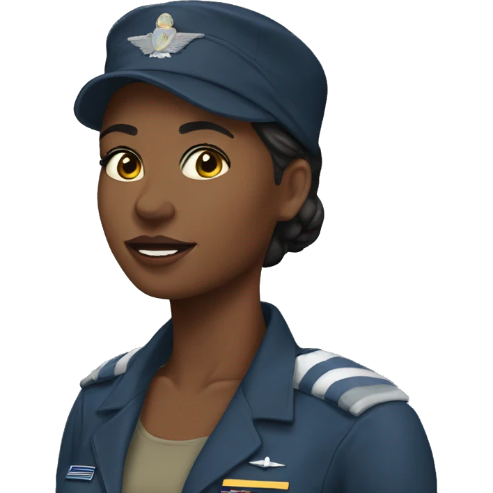 airforce woman emoji