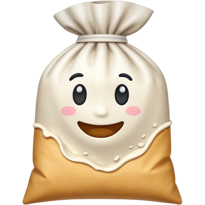 open flour bag emoji