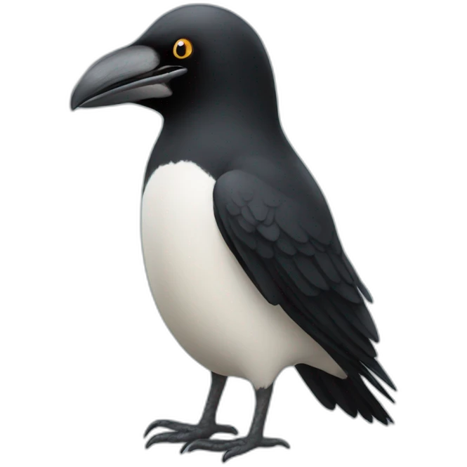 Crow Penguin emoji