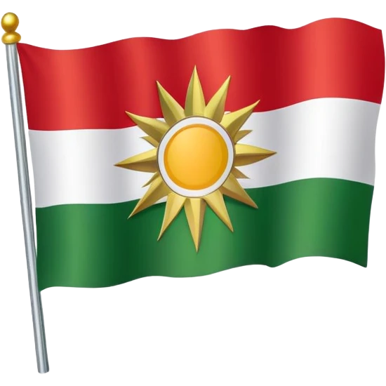Kurdistan flag emoji