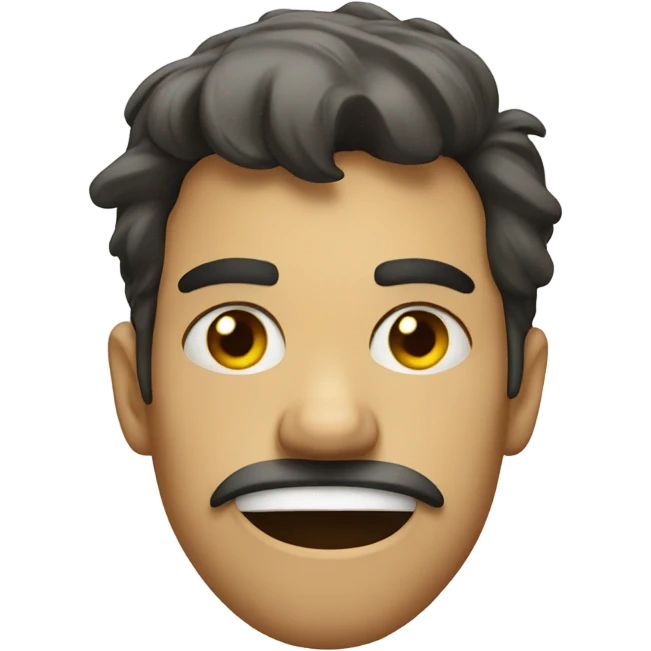 Disgusted face  emoji