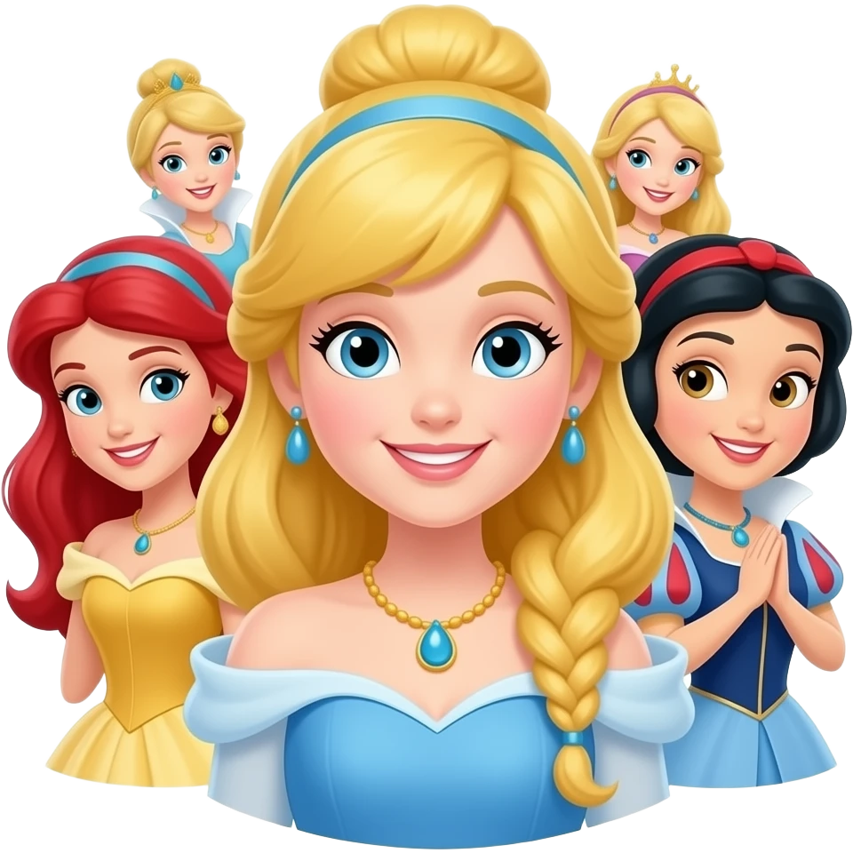 disney princesses emoji