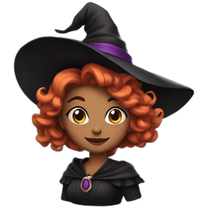 beautiful witch emoji