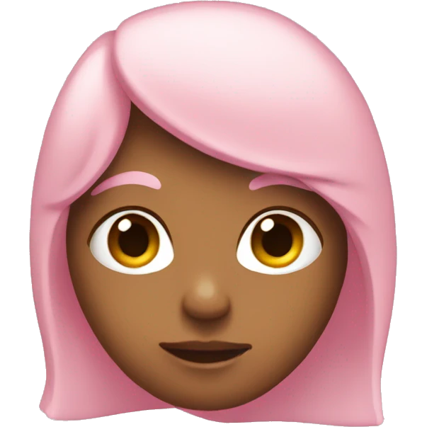Pastel pink heard emoji