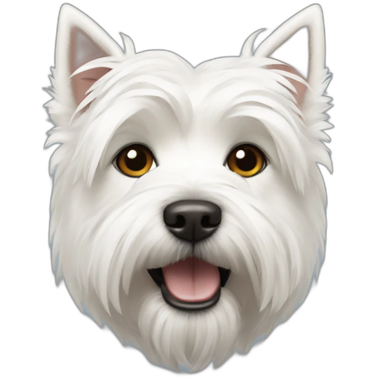 west highland white terrier emoji