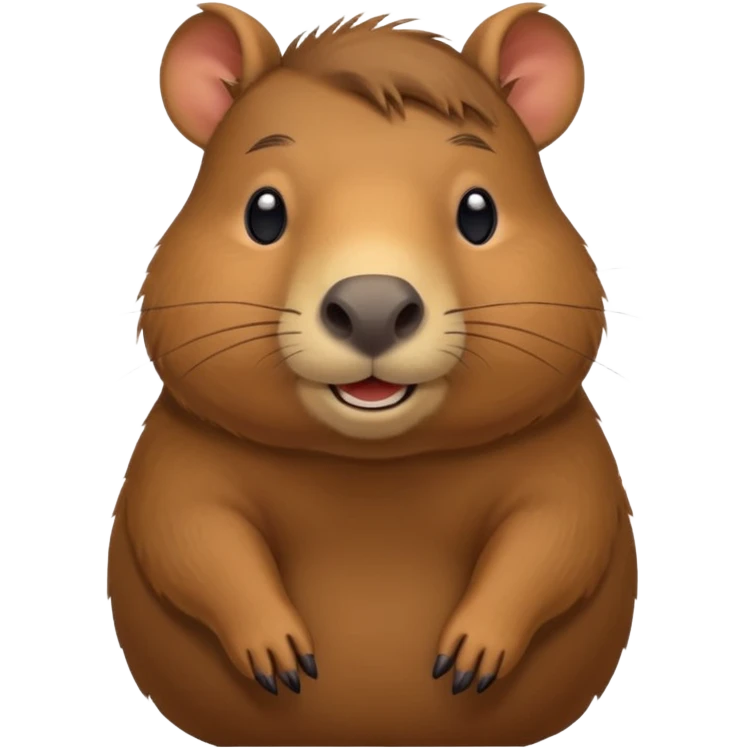 Capybara emoji