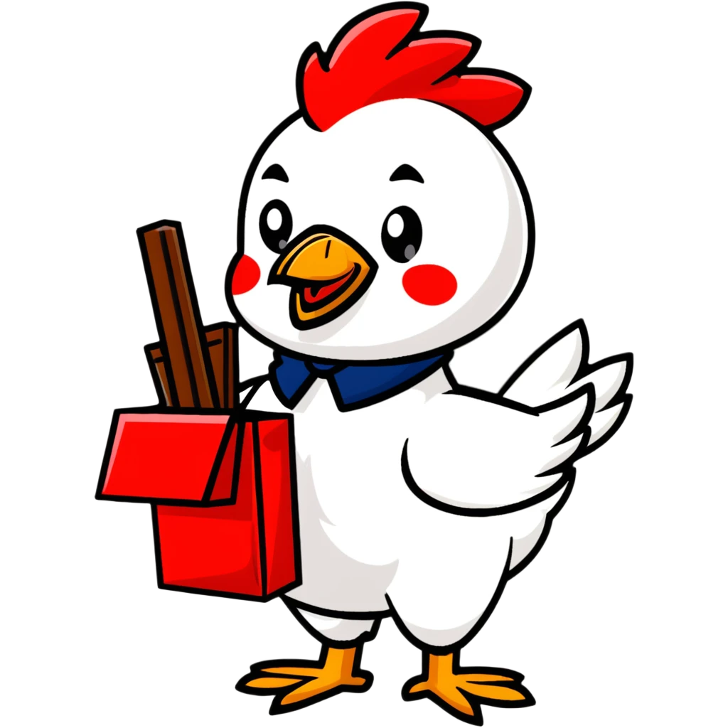 Raising canes chicken emoji