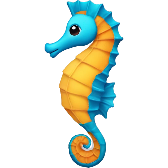 seahorse with hearts emoji
