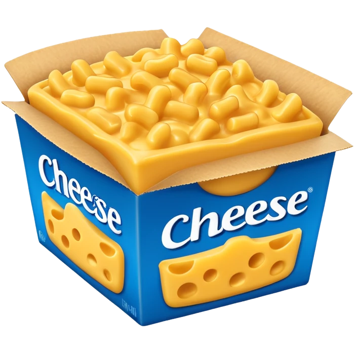kraft mac n cheese box emoji