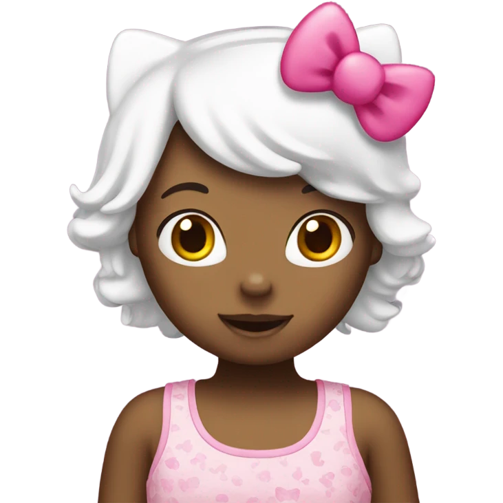 Hello kitty emoji