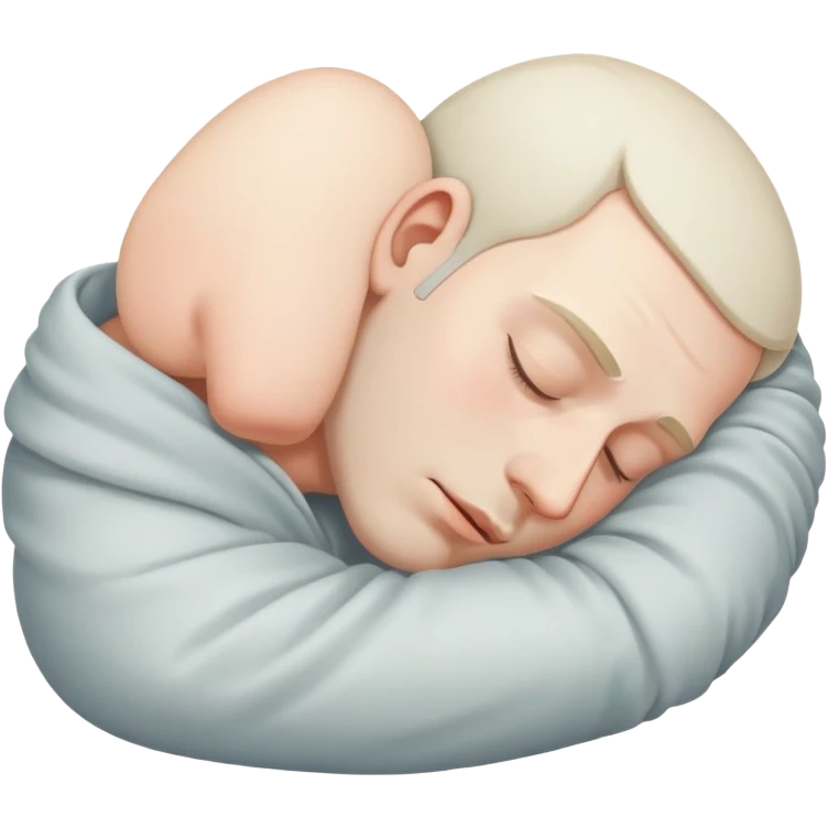 Sleeping man emoji