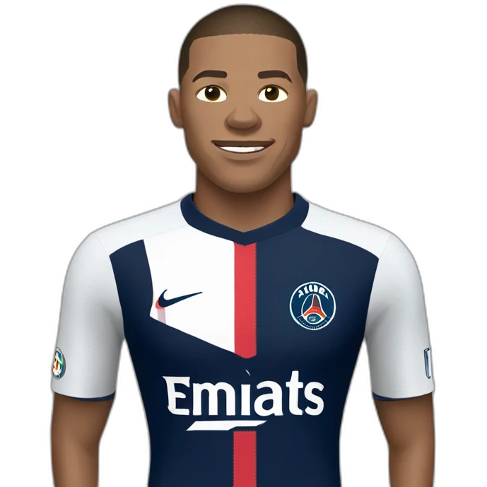Kyllian Mbappé emoji