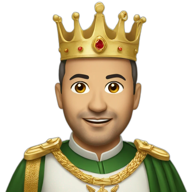 king mohammed vi emoji