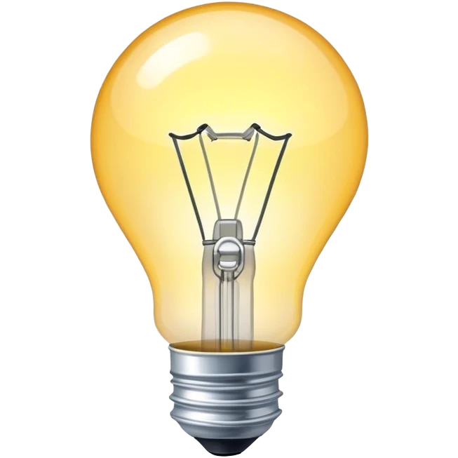 light bulb emoji
