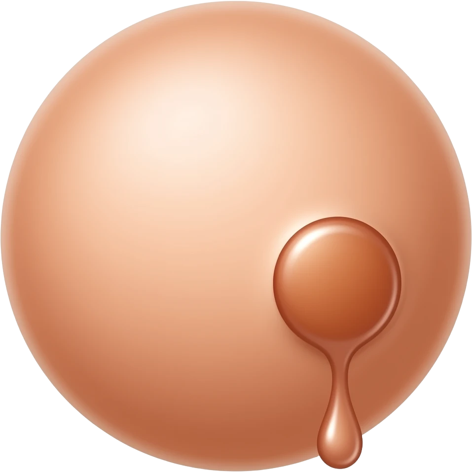 pustula with pus dripping out emoji