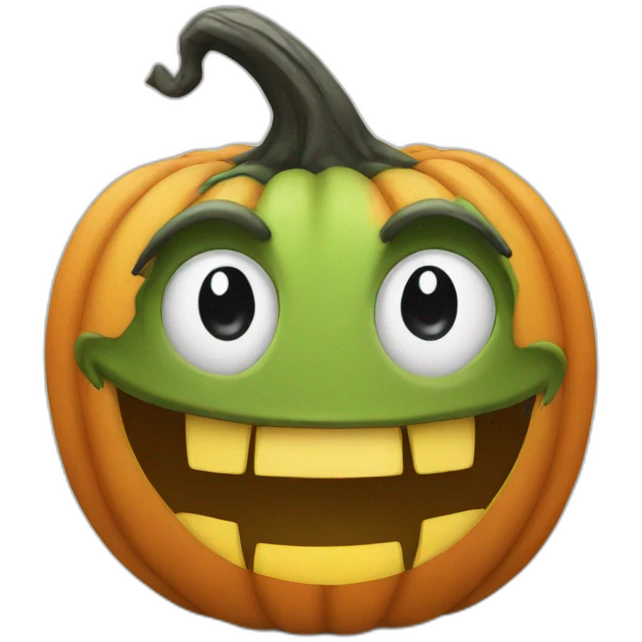 Happy halloween emoji