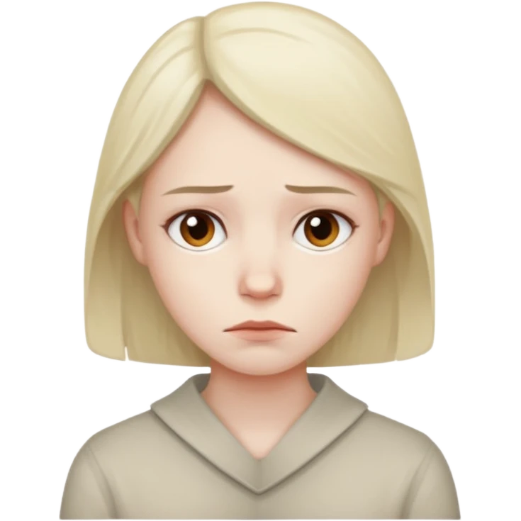 Calm outside crazy inside emoji