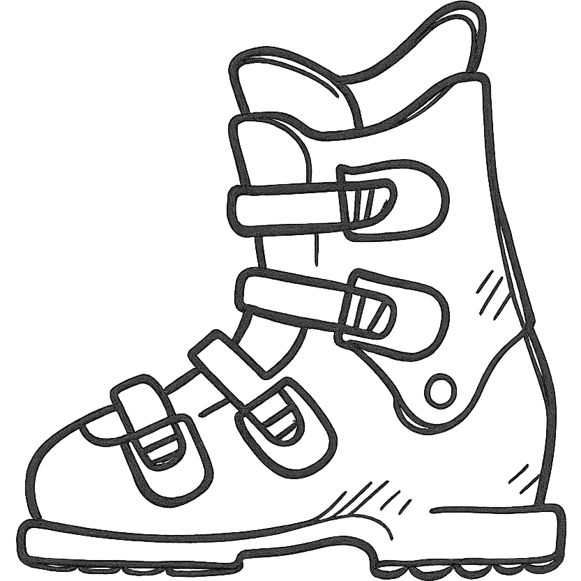 ski boots emoji