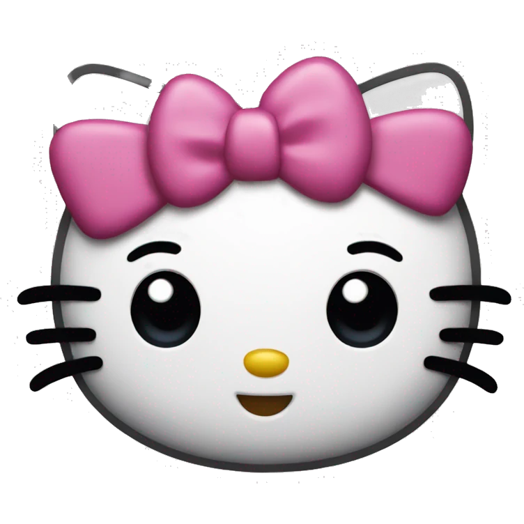 Hello kitty emoji