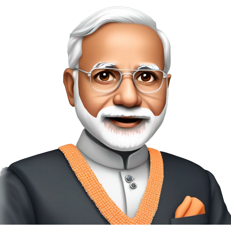 Prime minister of India narendra Modi emoji