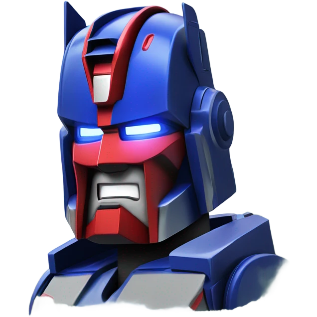 Optimus Prime. Pine trees. Smoke.  emoji