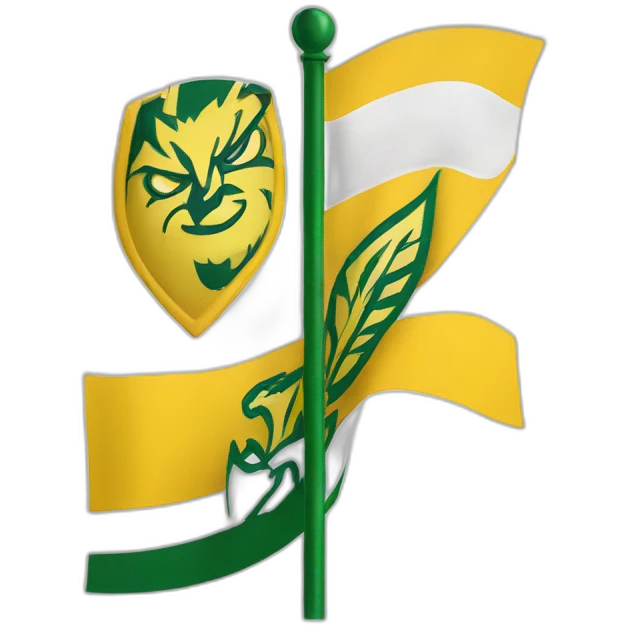 Chennai super kings flag in Indian premier league emoji