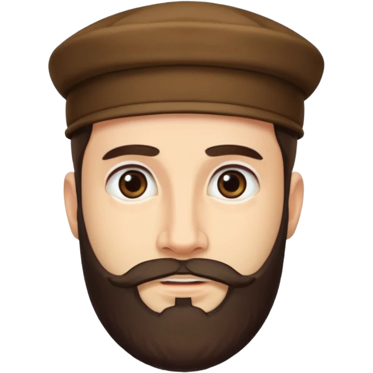 Stereotypical Jewish man emoji