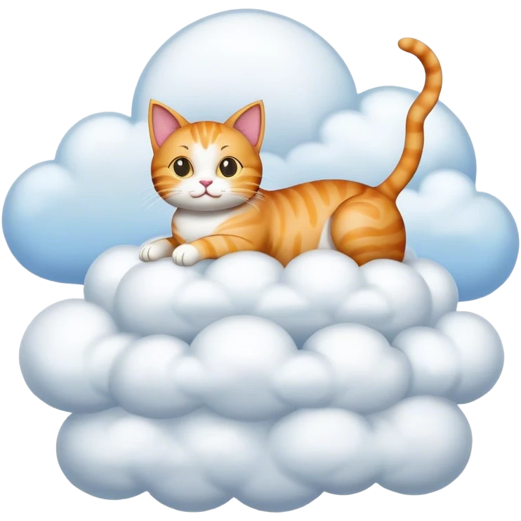 Gato en nube emoji