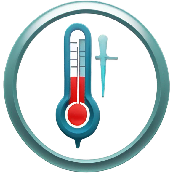 Medical thermometer emoji