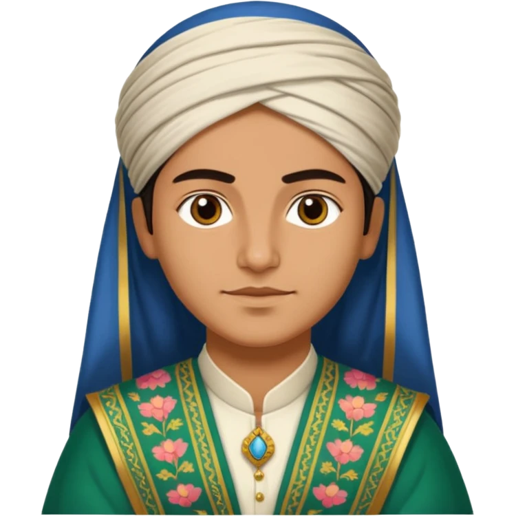 An ordinary Persian citizen in 1980 emoji