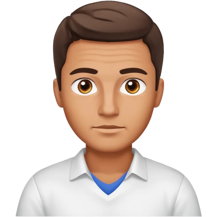 Male santoriny head emoji