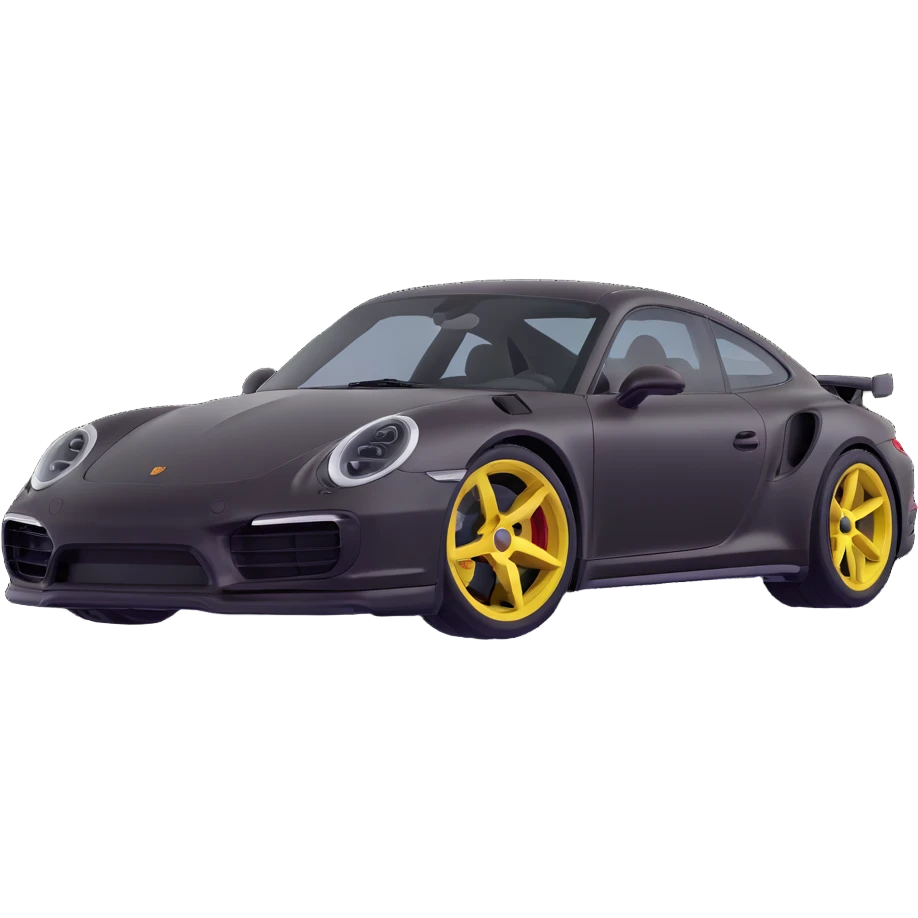 Porsche 911 Turbo S emoji