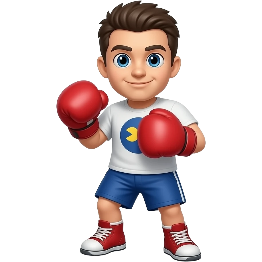 Boxing pac man emoji emoji