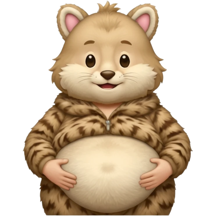 Pregnant man furry emoji