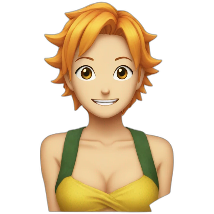 Nami one piece emoji