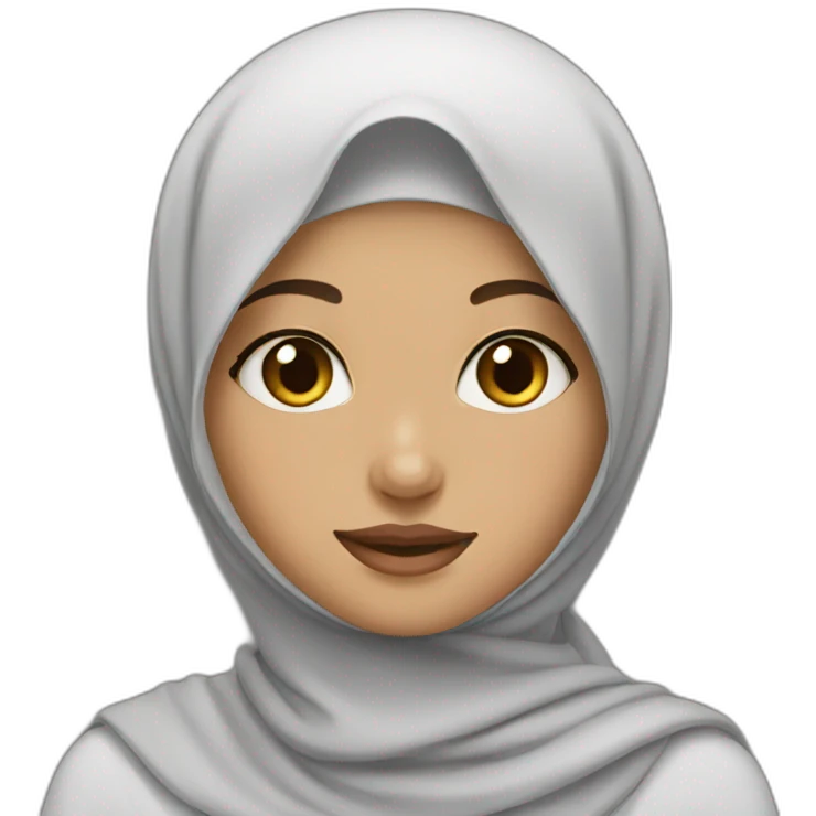 hijab girl emoji