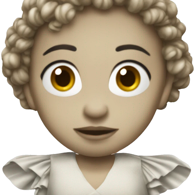 moño coquette blanco emoji