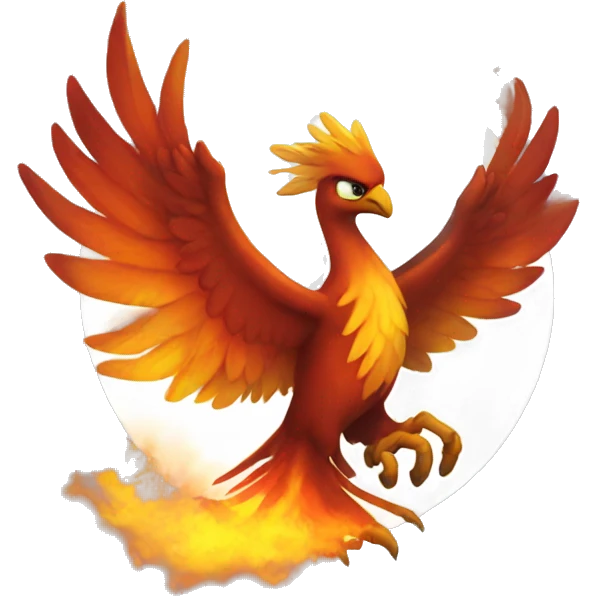 phoenix in ashes emoji