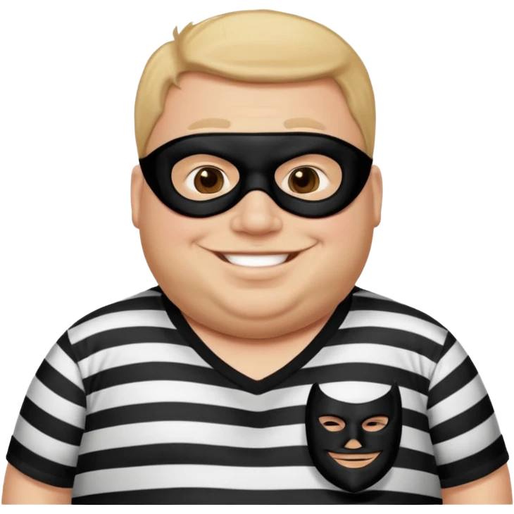 thief very fat man emoji