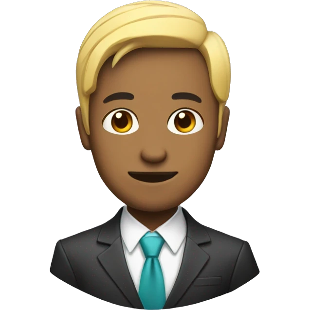 Persona con traje emoji