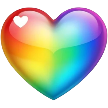 Cuore arcobaleno  emoji