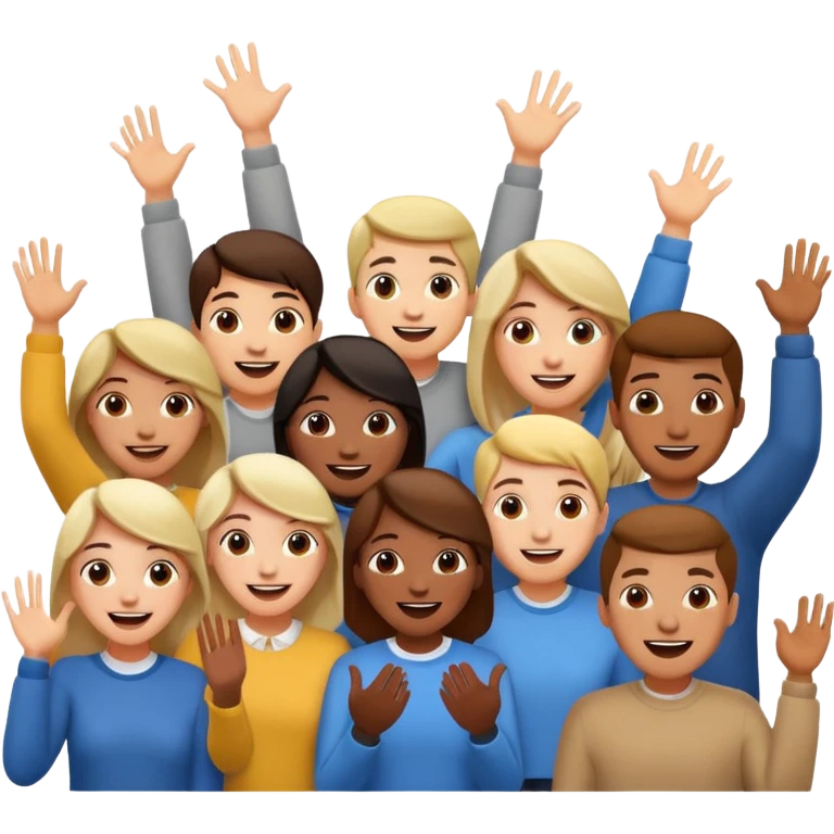 personas viendo una pantalla grande emoji