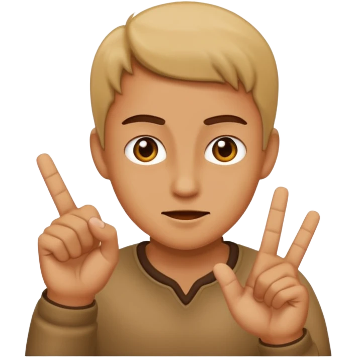 Me flipping off emoji
