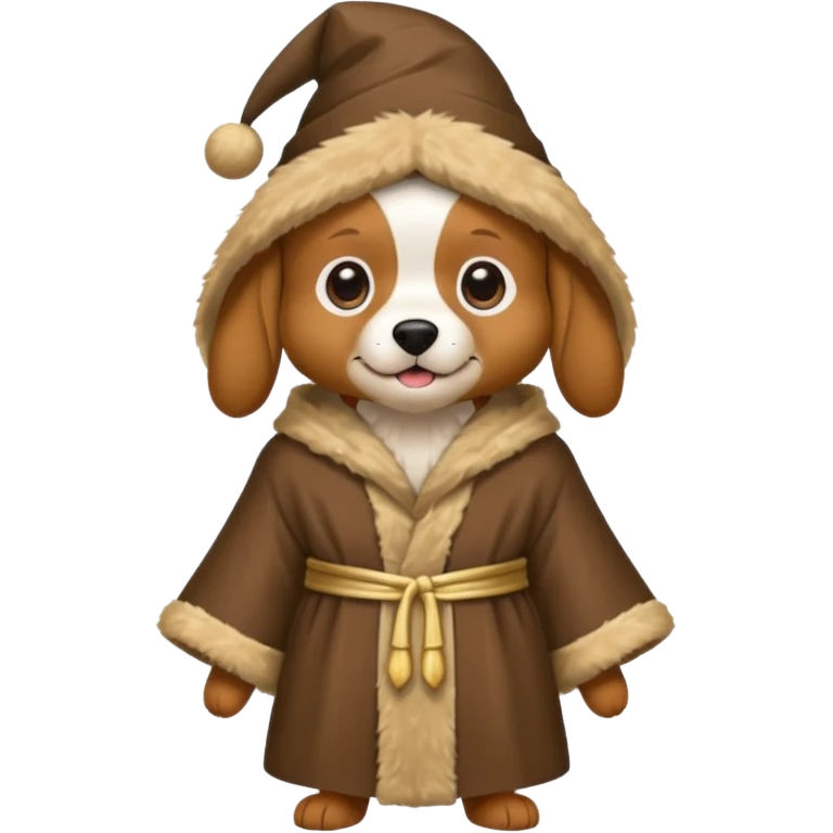Dog wizard emoji
