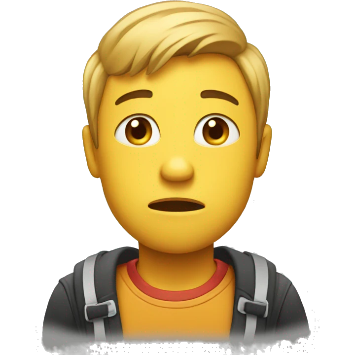 student dissatisfied emoji
