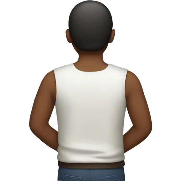 man from the back emoji