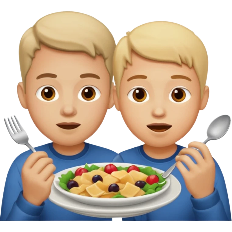 i want two person nicke eatche athore emoji