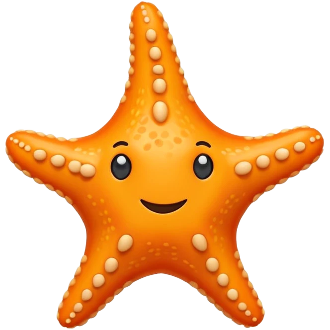 starfish toy chunky emoji