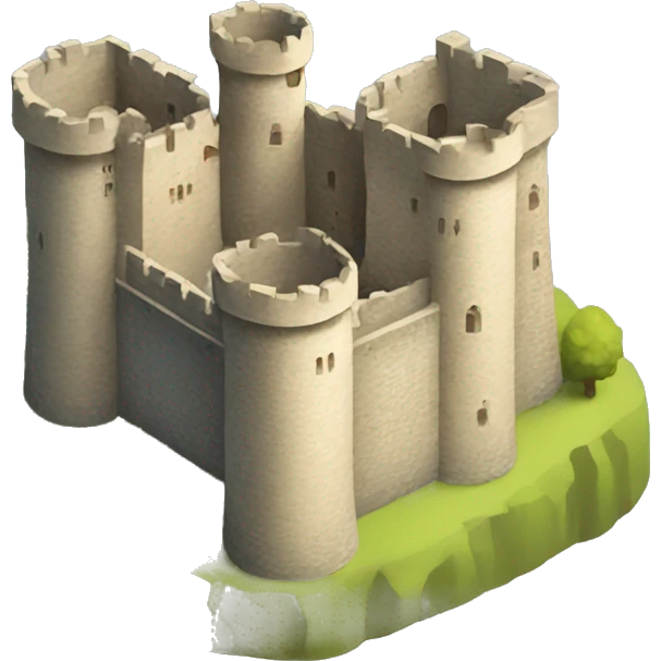 norman castle emoji